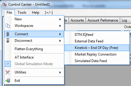 Ninjatrader Charts Not Updating